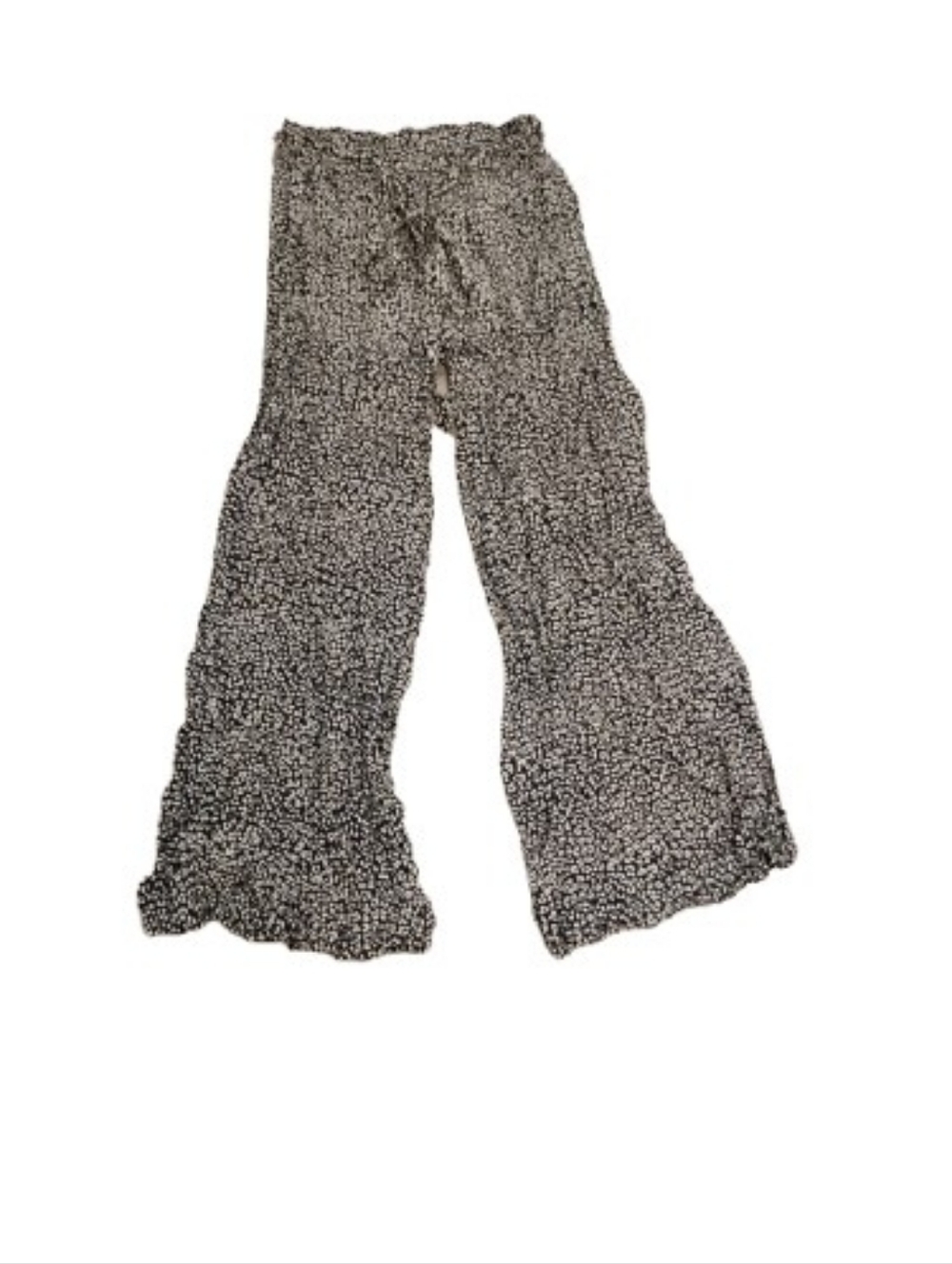 Beachgold Women's Printed Flared Rayon Pants Sz XS